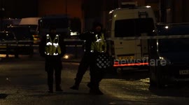 100s evacuated and two arrested for explosives offences, Derby UK