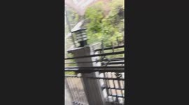 Terrifying Landslide Slams Road and Homes as Extreme Weather Batters West Sumatra