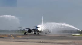 Argentina: First direct flight between China, Argentina touches down after Auckland stopover