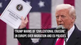 Trump Warns of 'Civilizational Erasure' in Europe Over Migration and EU Policies