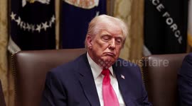 UNCAPTIONED: Prince Harry takes swipe at Donald Trump during talk show appearance