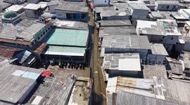 tidal flood in north jakarta