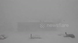 Heavy Snowfall and Blizzard Conditions Reported in Japan