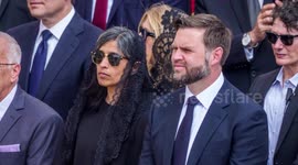 UNCAPTIONED: JD Vance Says His Marriage to Usha Is Strong Amid Online Speculation