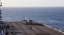 US: Marines Storm Into Caribbean Skies Aboard USS Iwo Jima