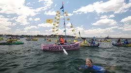 Australia: Coal Ships Halted As Thousands Blockade Newcastle Port