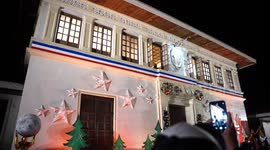 Philippines: Historical Building turn into Christmas Village this season in Bicol Region