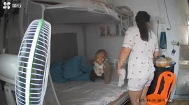 Toddler slides off bed into shallow water in Guangdong, China