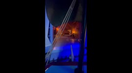 Baby experiences Disneyland Paris for the first time in Paris, France