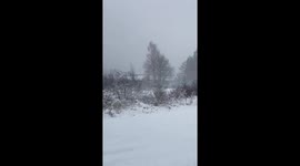 Intense Nor’easter reduces visibility and blankets Newfoundland, Canada