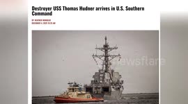 China: U.S. deploys missile destroyer near Latin America