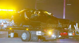 US, Los Angeles: Malibu Double Fatal Head-On Crash On Pacific Coast Highway