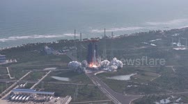 China: China's Long March-8A rocket launches new internet satellite group