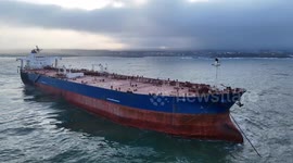 International Crisis: Sanctioned Tanker KAIROS, Struck by Ukraine, Abandoned Near Bulgaria’s Coast