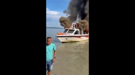 Speedboat fire forces passenger evacuation off coast of Malaysia