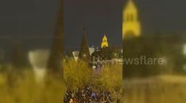 Bethlehem Re-Lights Christmas Tree