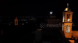 Tree Lighting in Bethlehem West Bank