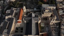 Tree Lighting in Bethlehem West Bank