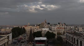 Tree Lighting in Bethlehem West Bank