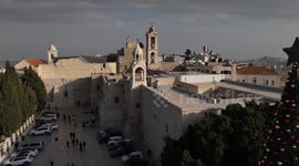Tree Lighting in Bethlehem West Bank