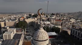 Tree Lighting in Bethlehem West Bank