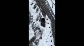 US: Chicago Sees Another Round of Snow as Season Totals Surge