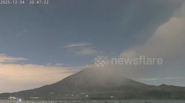 Sakurajima Volcano eruption blasts 5,000ft ash plume skywards