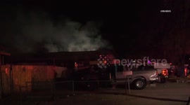 US, Phoenix: Phoenix 35th Avenue Mobile Home Fire