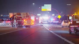 US, Phoenix: Avondale Trooper SUV Struck On I-10