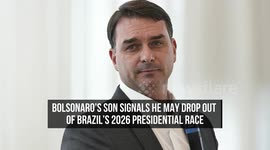 Bolsonaro's Son Signals He May Drop Out of Brazil's 2026 Presidential Race