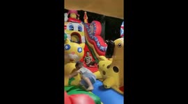 Boy, 5, who went missing at fairground is found dead inside inflatable bouncy slide