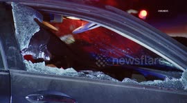 US, Los Angeles: Santa Clarita Weapons Tactical Gear Found Amid Violent Head-On Crash Investigation