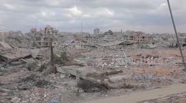 Gaza Strip: Israeli army chief claims 'yellow line' new border inside Gaza