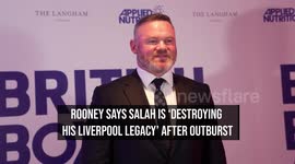 Rooney Says Salah Is 'Destroying His Liverpool Legacy' After Outburst