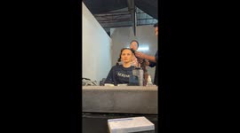 Mouse On The Makeup Counter