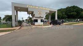 Bolsonaro’s wife makes visit to former leader held in Brasilia