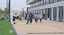 Paris Saint-Germain holds training session at Campus PSG