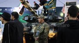 Syria: Syrian Military Exhibition in Damascus Showcasing Defense Equipment