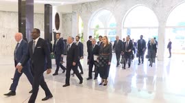 Lebanese president meets UN delegation in Beirut, calls for pressing Israel to enforce ceasefire