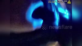 US: Sergeant Pulls Unresponsive Driver From Burning Truck In Snohomish