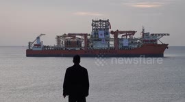 Türkiye’s Sixth Deep-Sea drillship anchors off Mersin