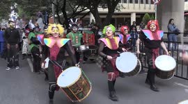 Bogota opens Christmas season with colorful parade