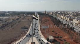 Syrian cyclists pedal from Idlib to Damascus marking anniversary of Assad regime's downfall (2)