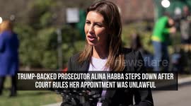Trump-Backed Prosecutor Alina Habba Steps Down After Court Rules Her Appointment Was Unlawful