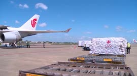 Sri Lanka: China's aid supplies arrive in Sri Lanka