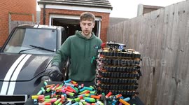 Engineer powers entire home using 500 discarded vapes