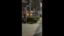 Locals chase down two tourists 'attacking elderly resident'