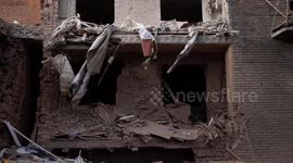 Russian air strike kills one, injures another in Ukraine's Sloviansk