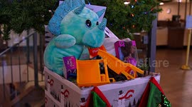 Overflowing with Joy: Christmas Toy Donation Box Delivers Holiday Cheer!