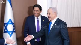 Israeli PM Netanyahu meets US Ambassador to UN Mike Waltz in Jerusalem